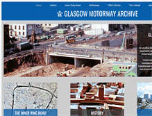 Tablet Screenshot of glasgows-motorways.co.uk